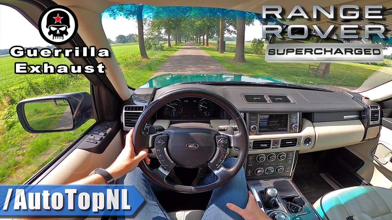 RANGE ROVER 5.0 V8 SC *EXTREMELY LOUD* GUERRILLA EXHAUST POV Test Drive by AutoTopNL
