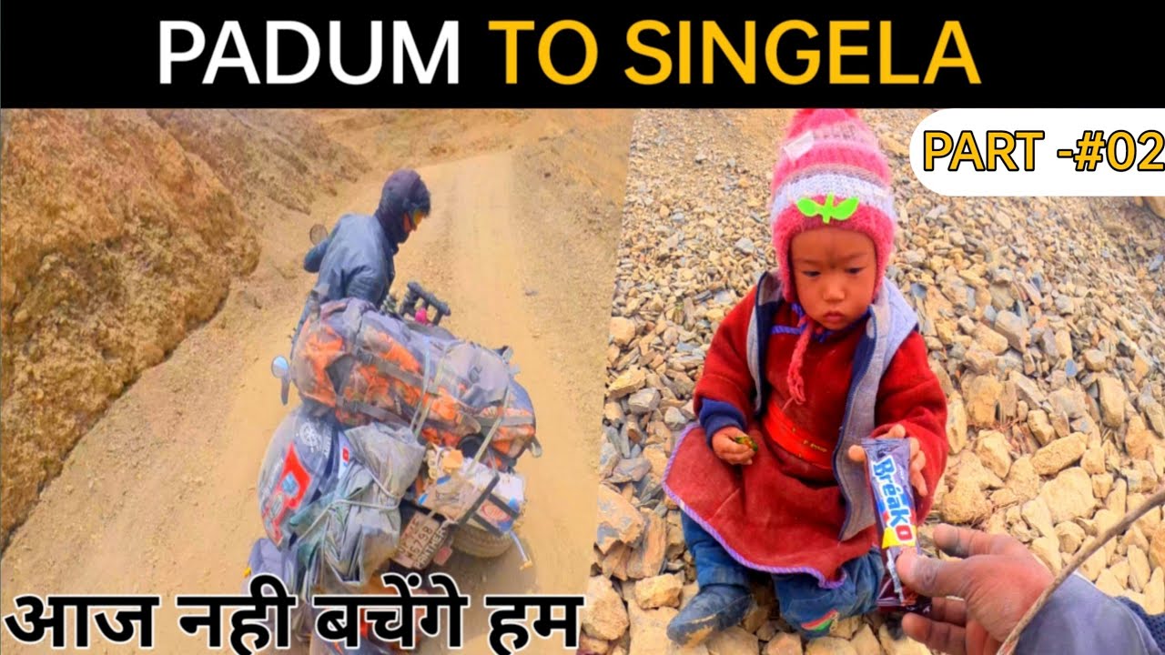 PADUM TO SINGELA PASS   | It's Very Dengerous Route Of Ladakh | DAY-05 | Ladakh Ride 2022
