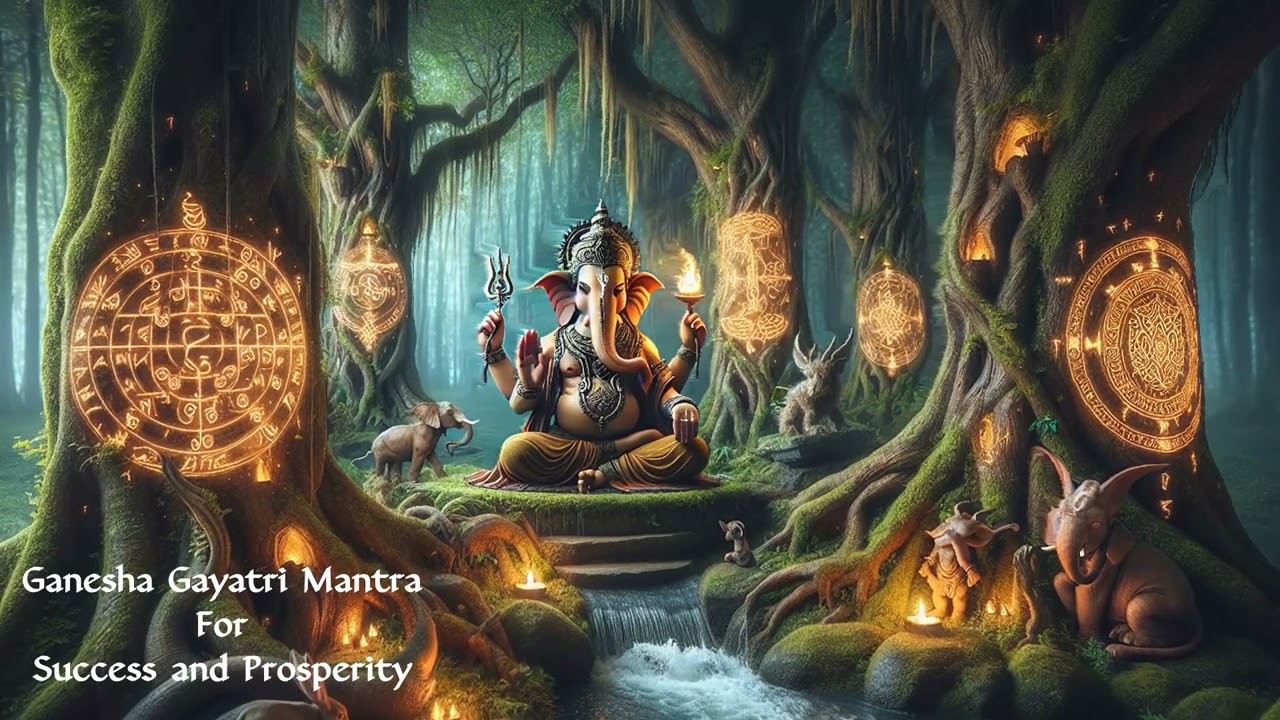 Ganesha Gayatri Mantra: A Journey of Devotional Harmony and Spiritual Awakening #meditation  #music