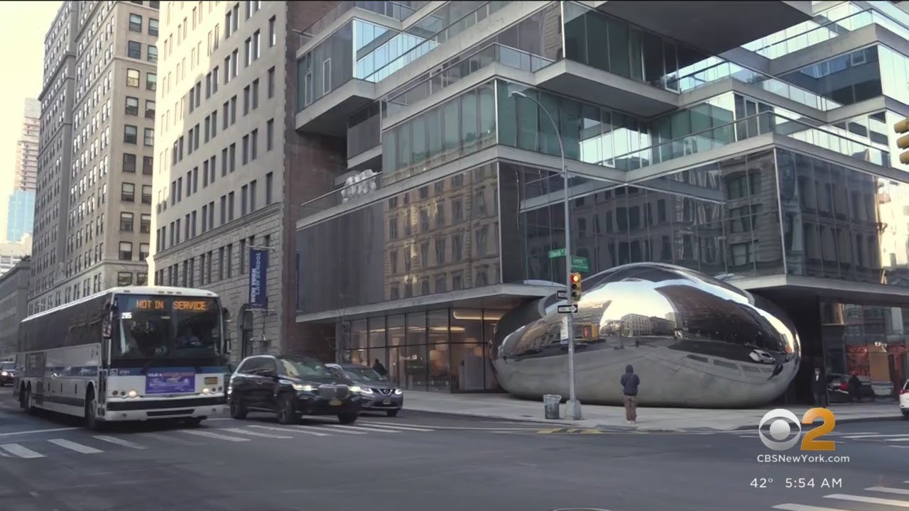 New York's new Bean sculpture turning heads