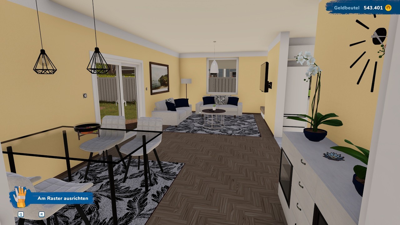 House Flipper 2 - Staffel 2, # 27 - Unser Haus wird komplett renoviert (3) - Wohn- und Essbereich