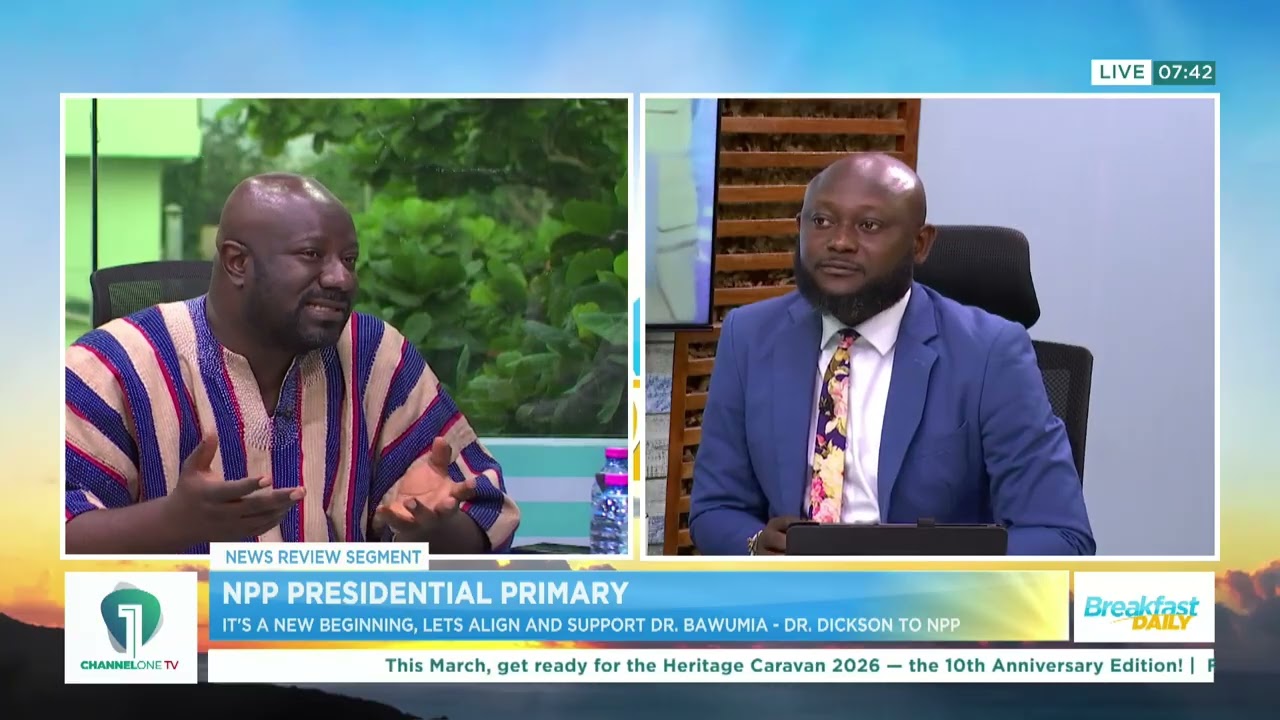 NPP Presidential Primary: Minority Pledges Full Support for 2028 Elections | Breakfast Daily