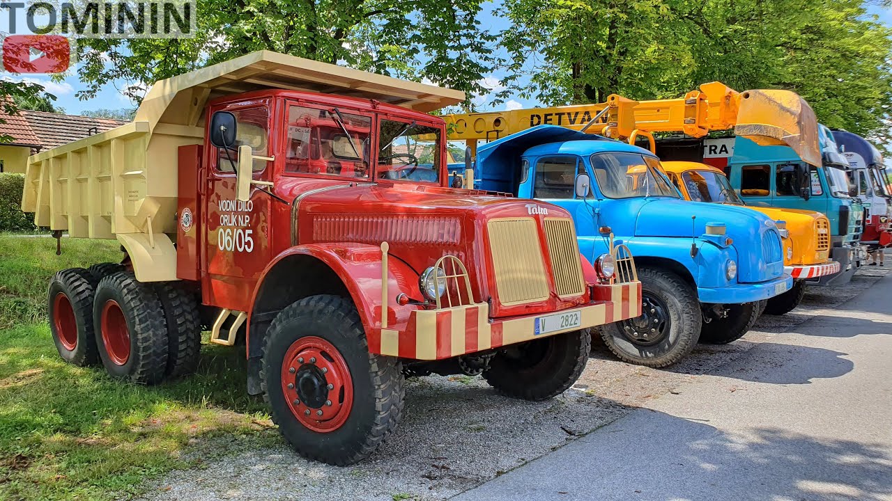 Setkání Legend Silnic 2022 / Ořech - Mořina | Old vehicle show 🚒🚛🚗🚜