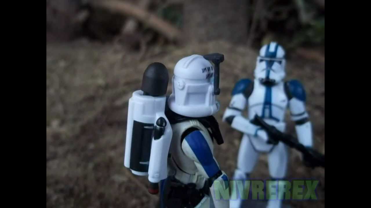 STAR WARS STOP MOTION BATTLE OF DEVARON