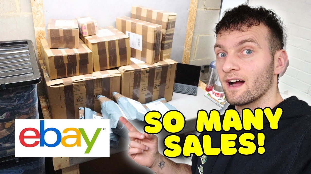 Сегодня большой день продаж! На eBay и Vinted было очень много покупателей!