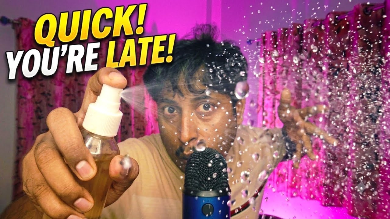 🚨 ASMR, but I&rsquo;m in a rush and you&rsquo;re late