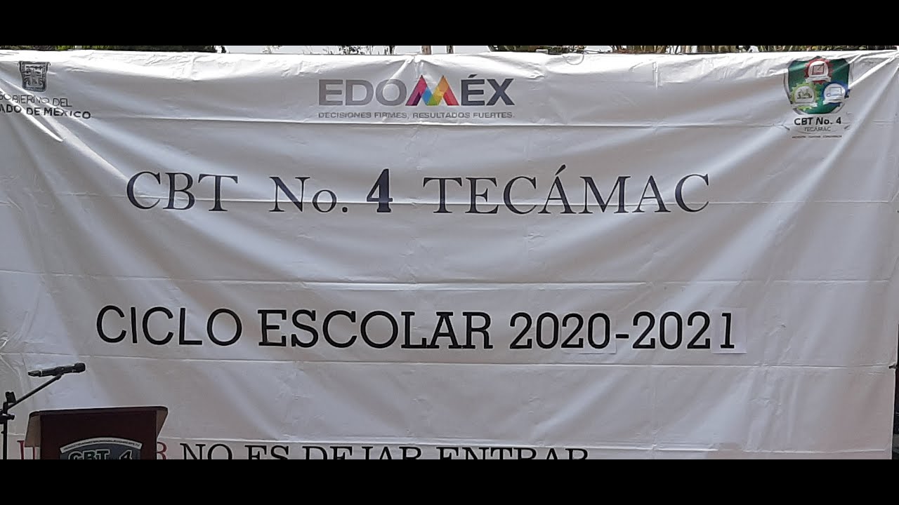 Transmisión en vivo de CBT No.4 Tecámac