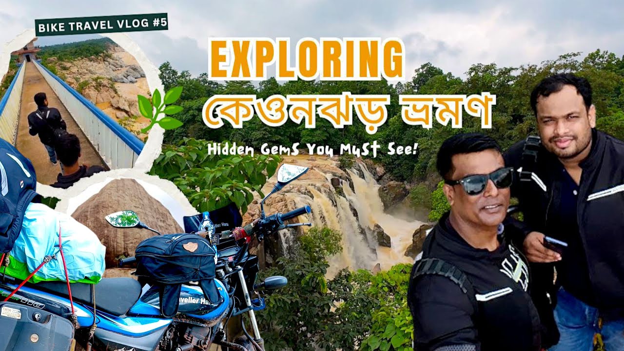 কেওনঝড় 110cc Motorcycle Tour Part 5 | Sitabinji, Gundichaghai Waterfall & Bhimkund Ride