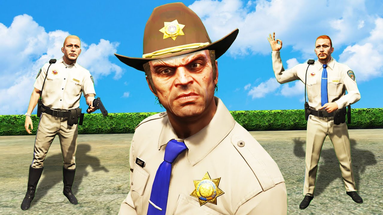 משחק בתור המפקד של השריפים בGTA V!