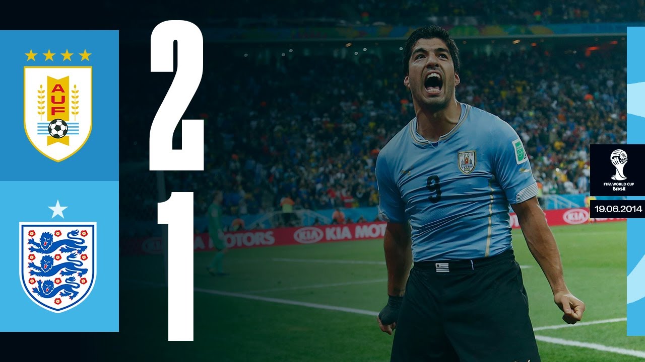 Uruguay 2-1 Inglaterra | Copa Mundial de la FIFA Brasil 2014
