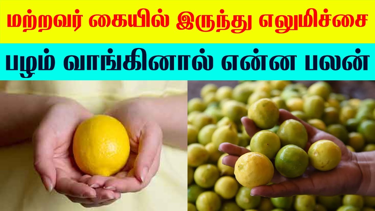 மற்றவர் கையில் இருந்து எலுமிச்சை பழம் வாங்கினால் என்ன பலன் | lemon from templet | Indian Astrology