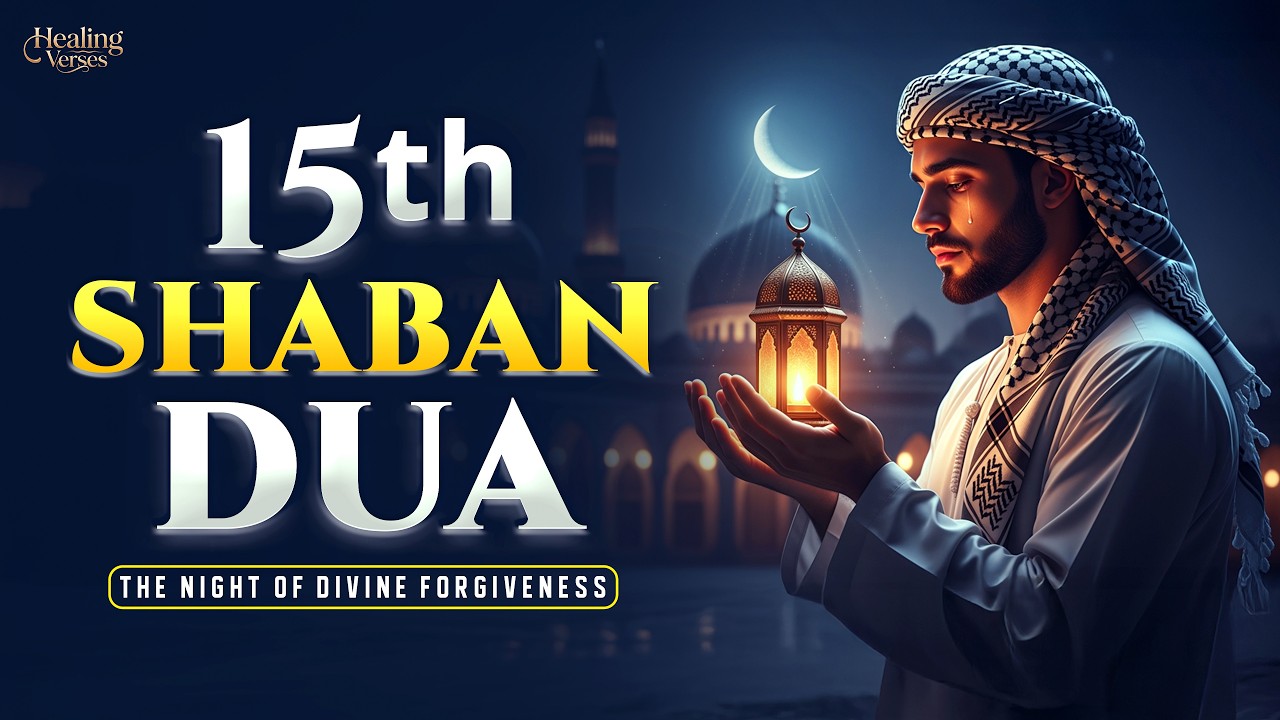 Powerful Dua for 15th Shaban 2026 | Night of Forgiveness, Mercy & Acceptance | Shab-e-Barat 2026