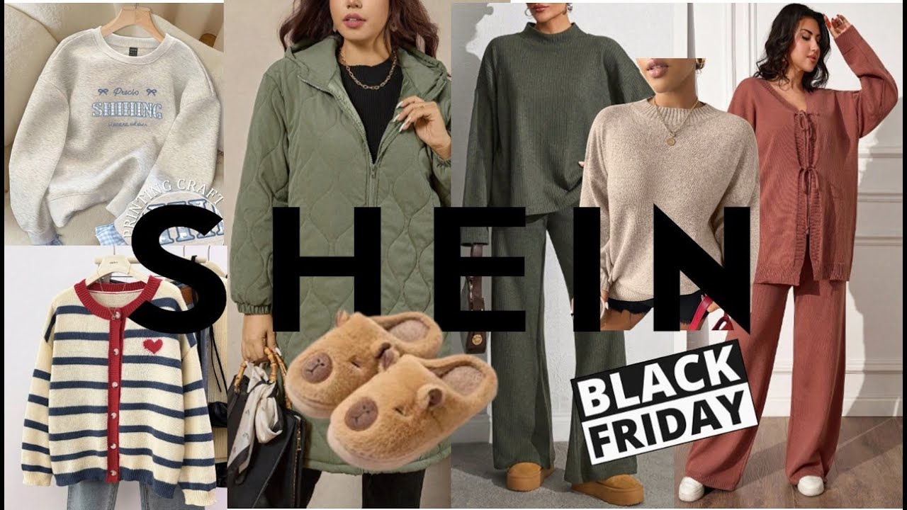 ☃️🍁 HAUL SHEIN || COMPRAS BLACK FRIDAY | Tendencias y Novedades| GRANDES AHORROS 💳🛍️