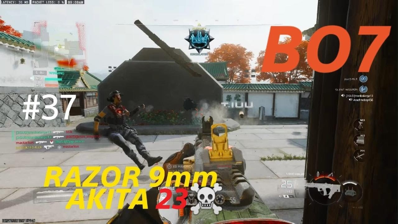 Call of Duty BO7- RAZOR 9mm gameplay on DEN (No Commentary)