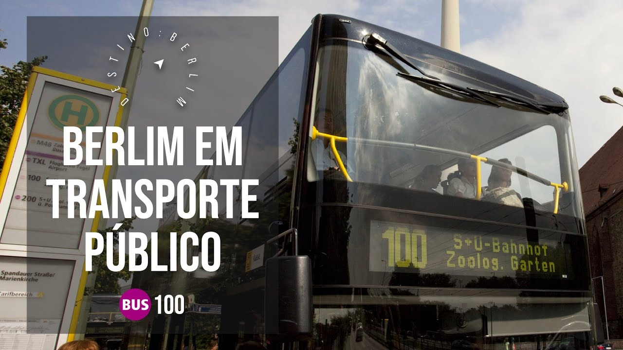 City Tour em Berlim - Berlim Com Transporte Público - Ônibus 100