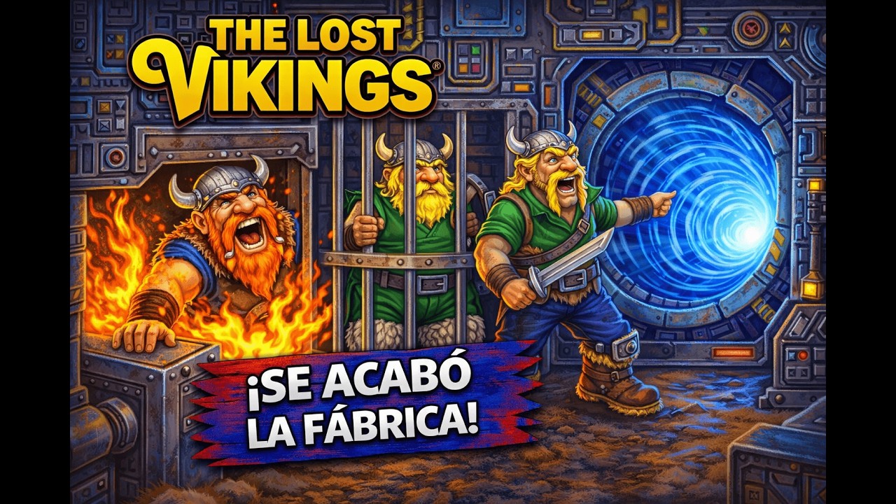The Lost Vikings - Fábrica Parte 4 Final