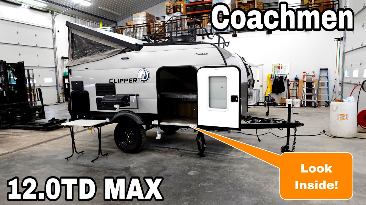 All New 2021 Coachmen Clipper 12.0 TD Max Review | Small On The Outside... Spacious On The Inside!
