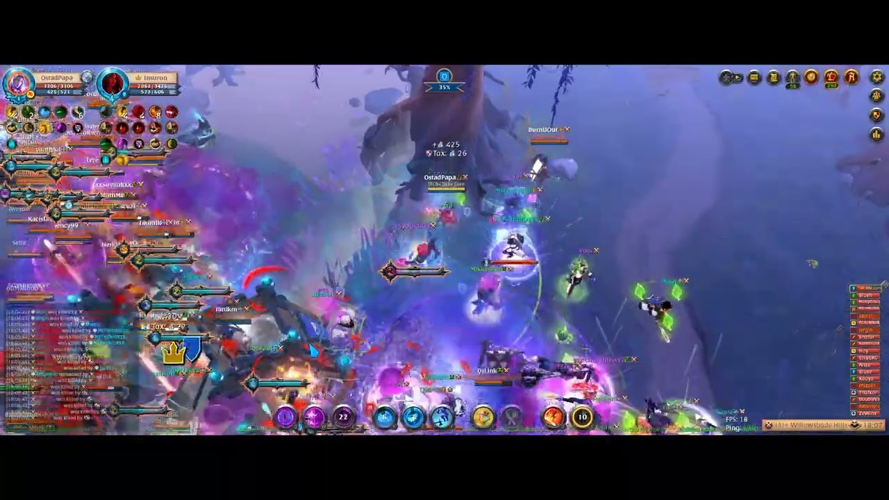 Squirtle Squad vs [GIRTH] | Locus POV | Albion Online ZvZ | 2025/08/07