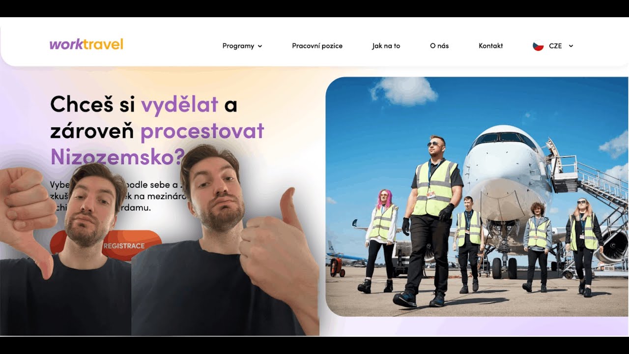 Naletěl jsem v Asmterdamu? Work travel jobs, brigády v zahraničí, Werk&ik review.