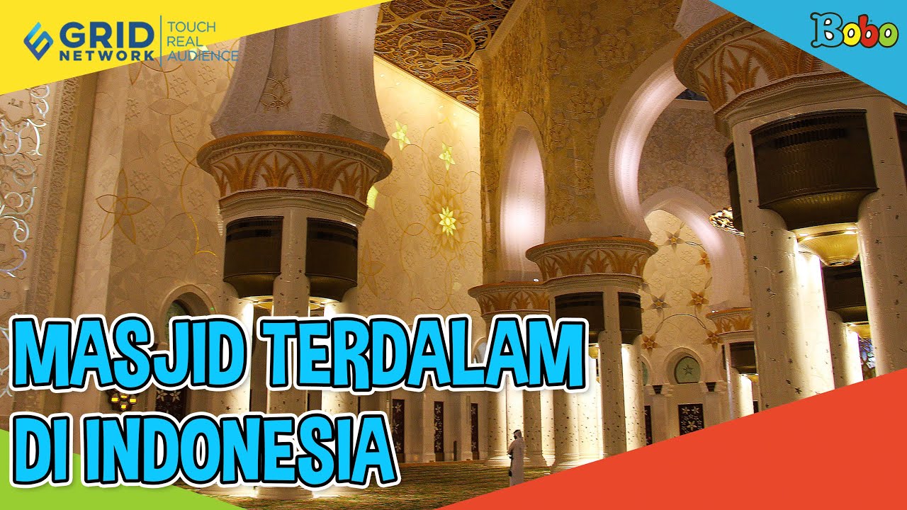 Fakta Menarik Masjid Terdalam di Indonesia