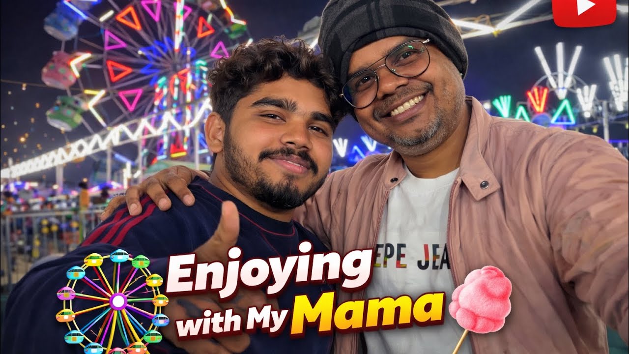 Mama ke saath jhula adventure 🥰
