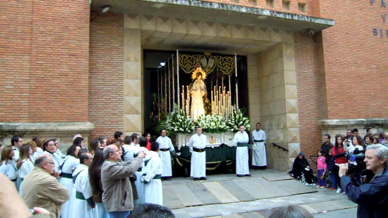 La Macarena en Franciscanos Miercoles Santo Albacete 2011