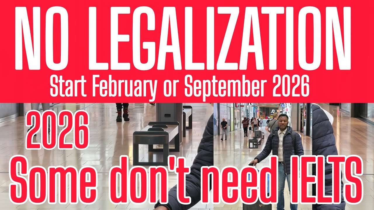 NO LEGALIZATION AND NO IELTS? PREPARE FOR 2026 INTAKE