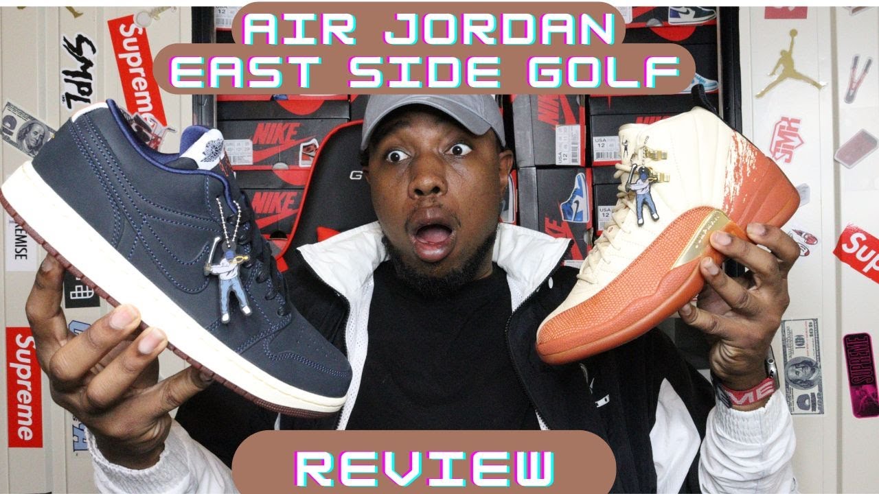 SHOULD YOU PAY RESELL FOR THE AIR JORDAN EAST SIDE GOLF COLLAB? QUALITY IS FIRE! FULL IN HAND REVIEW