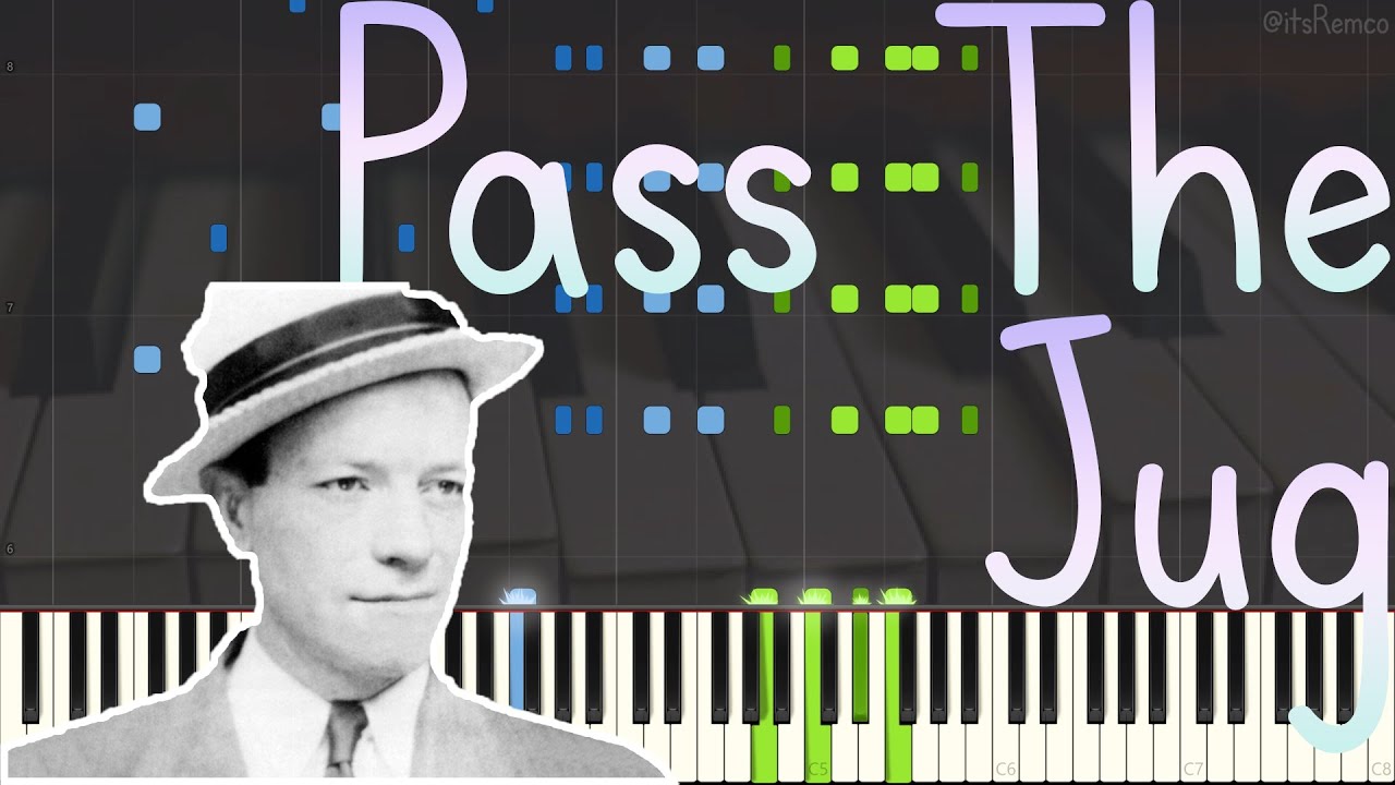 Frank Melrose - Pass The Jug 1929 (Classic Jazz Piano Synthesia)