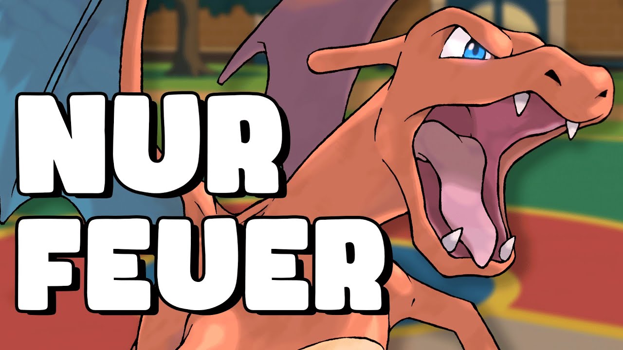 Mein Pok&eacute;mon Team nur aus FEUER-Pok&eacute;mon