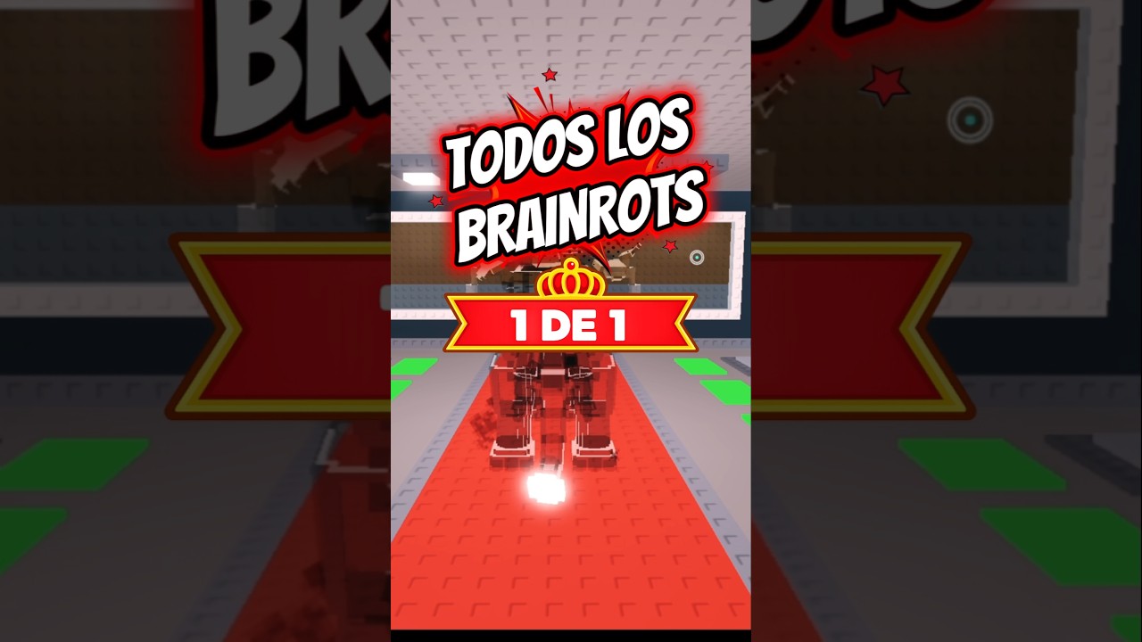 TODOS LOS BRAINROTS 1 DE 1  EN STEAL A BRAINROT #roblox #brainrot #stealabrainrot