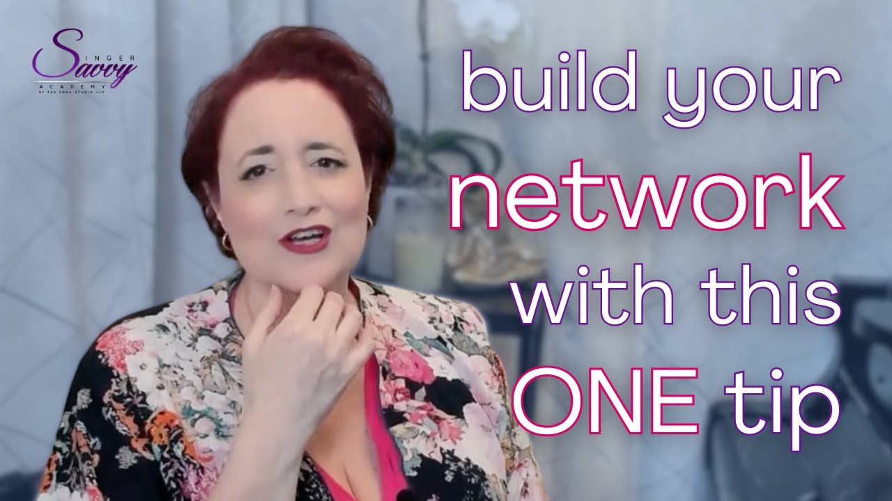 From Open Mic to Studio: ONE TIP to Building Your Network as a Singer