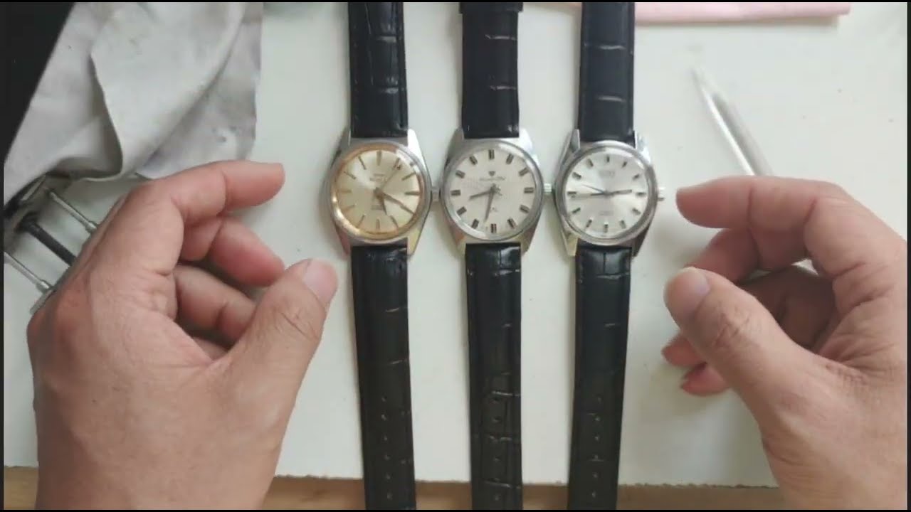 罗爱士，钻石，星那士三块表欣赏Royce,Dimond and Sinex,tree different style watches in same time period.