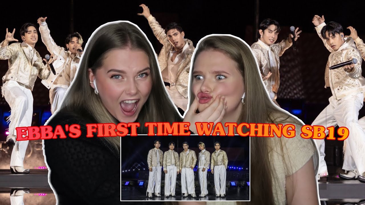 Triplets REACTS to SB19 LIVE at the ASEAN Korea ROUND Festival!!! [Ebba's first time watching SB19]