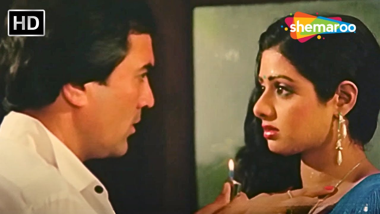 Rajesh Khanna और Sridevi का रोमांटिक सीन | Nazrana | Best Bollywood Romantic Scene #romantic