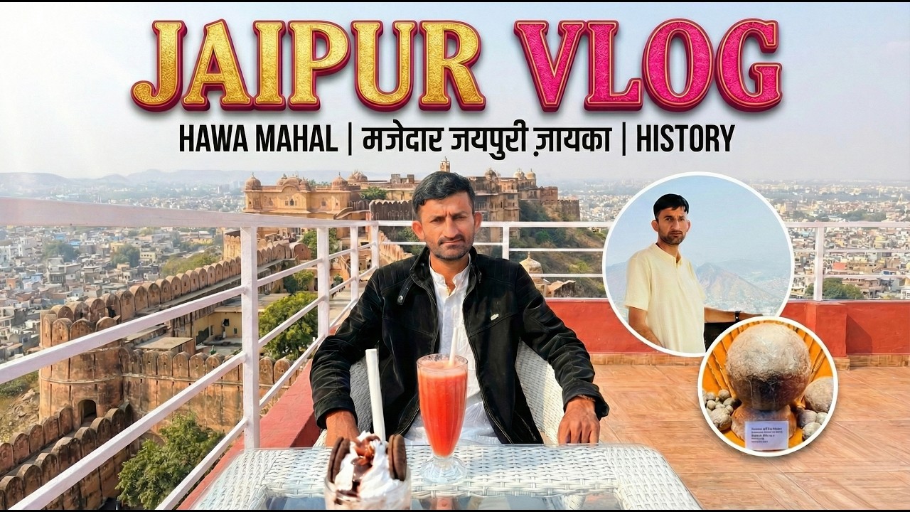 Magic of The Pink City 🌸 | Jaipur Travel Vlog