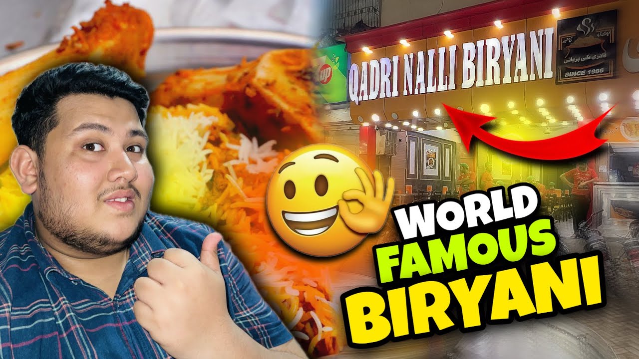 Famous Biryani Khane chale gay🥰|1st Time Nalli Bhi try Ki🤤|@FurqanNaveed510 