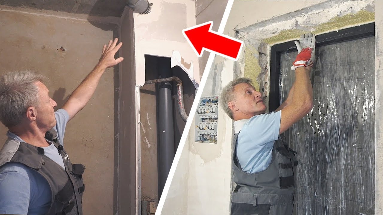 Осмотр квартиры в новостройке. Скрытые проблемы, начало ремонта.