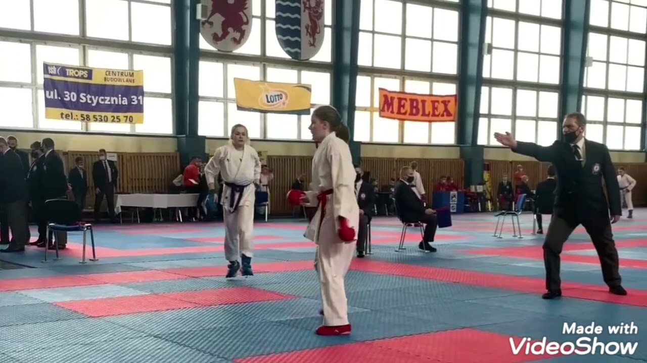 VIII EDYCJA ENERGA GRAND PRIX TCZEW KARATE WKF 2021 - Ippon w wykonaniu Zuzy👌
