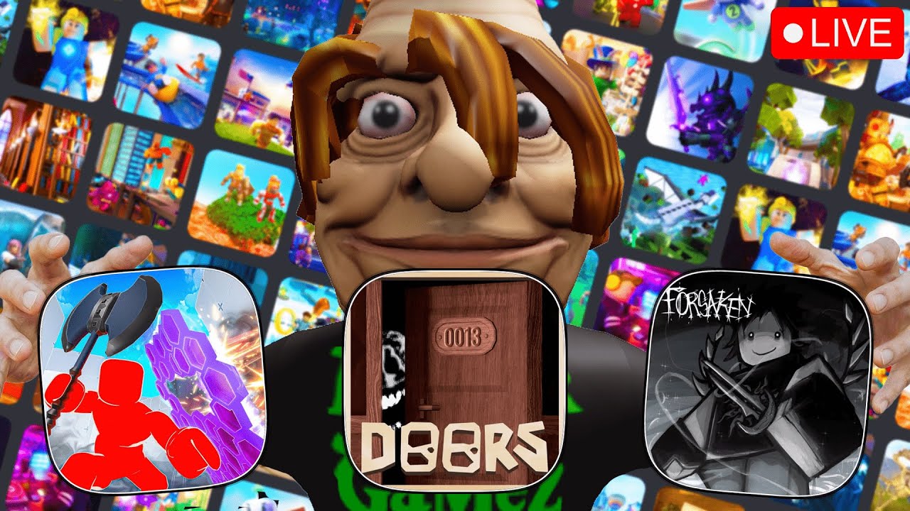 🔴 Roblox Live: Playing with Viewers - Doors - Rivals - Minesweeper - Blind Shot