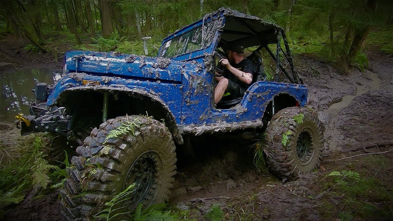 Jeep Cj5 On Portal Axles And Jeep Xj Searching For Mud!