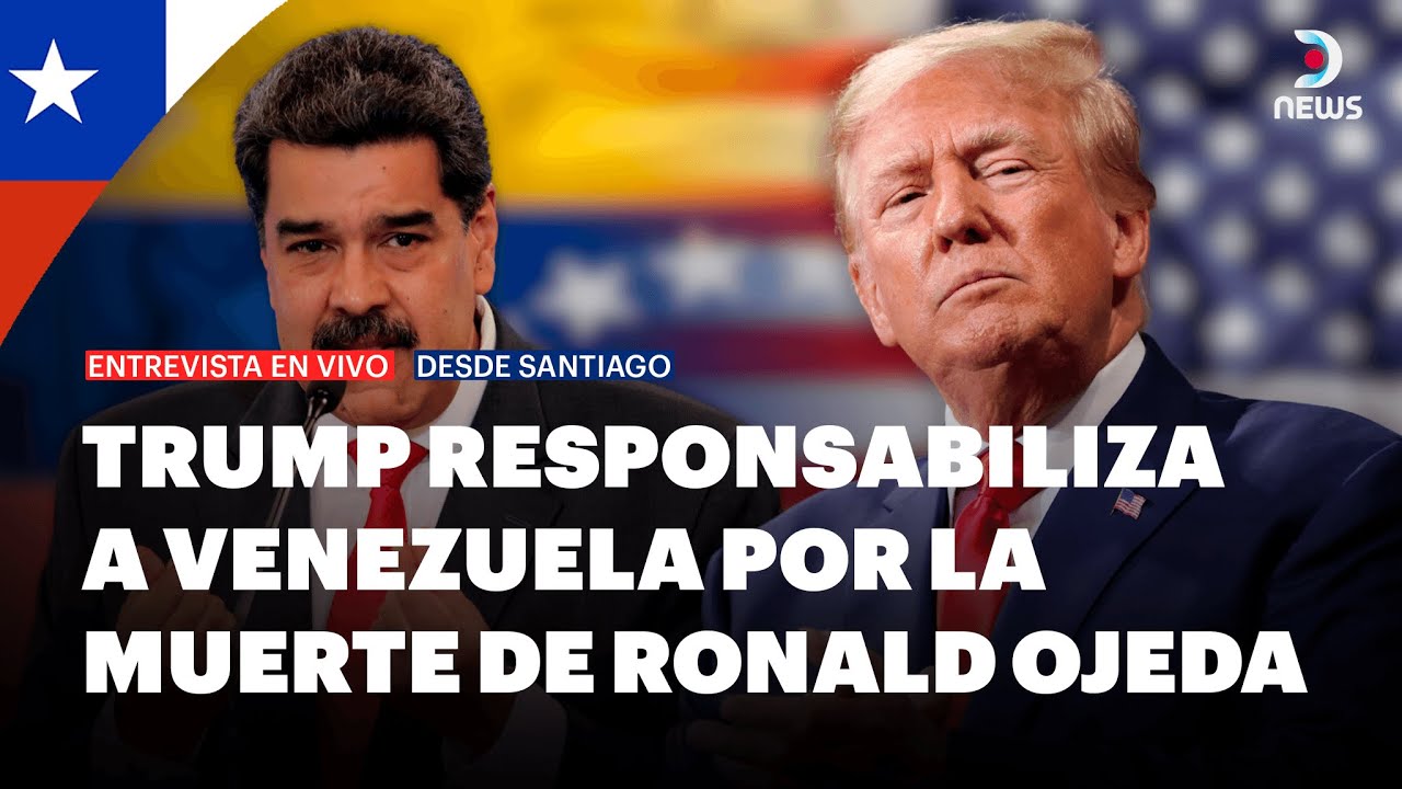 🇺🇸 Trump acusa a Venezuela del crimen de Ronald Ojeda - DNews