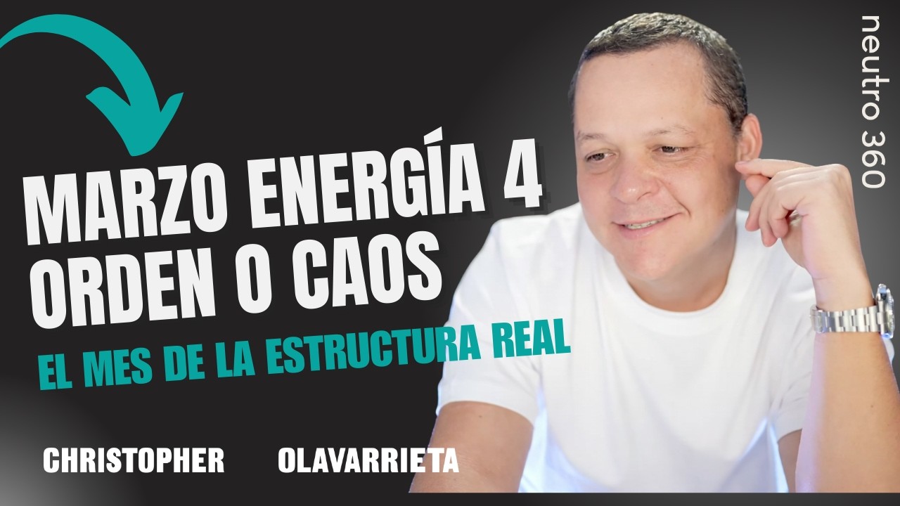 ¡FORTALECE MARZO YA! Si No Construyes, ABRIL te COBRA | Neutro 360 Christopher Olavarrieta