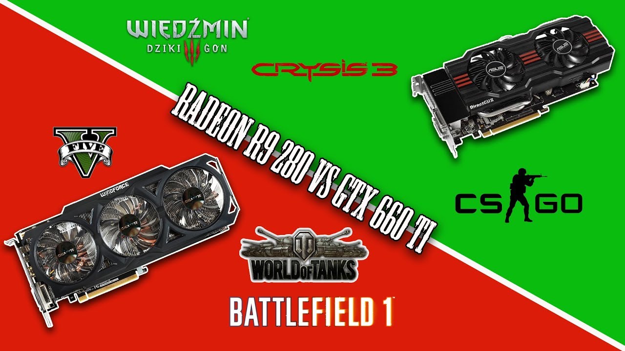 GTX 660 Ti vs Radeon R9 280. Test kart graficznych za około 250 pln #tanie_granie
