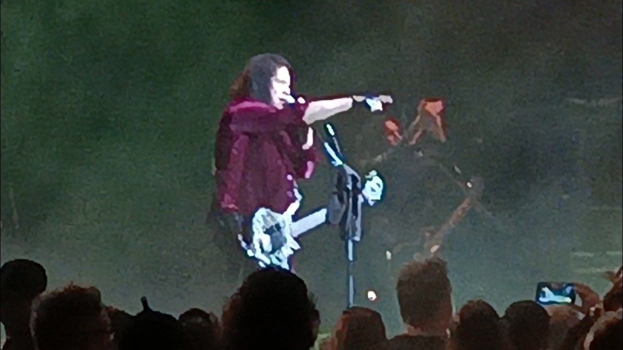 Gene Simmons at Seaworld Orlando Feb 28 26 Rock and Roll All Night Finale.