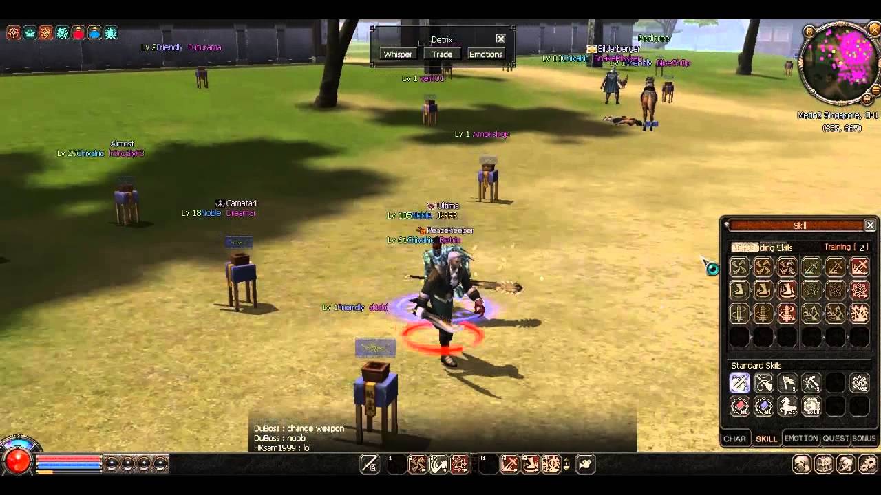 Metin2 Singapore - JkRR record damage official server