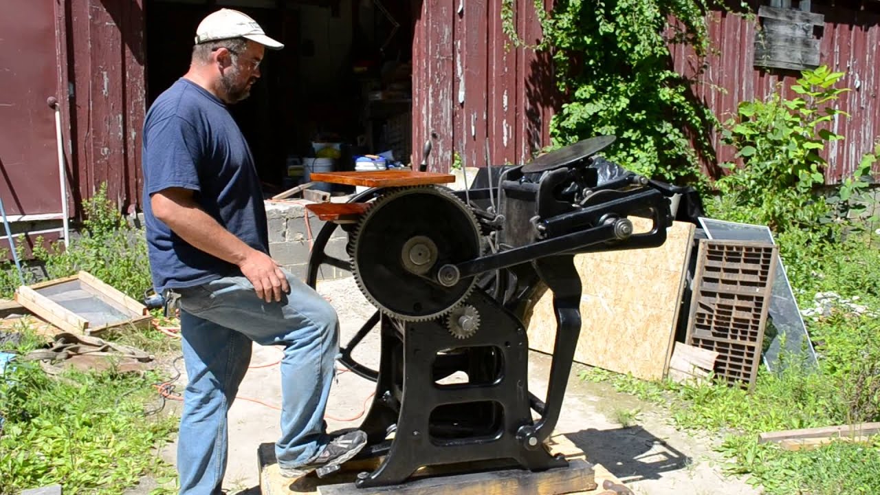 8x12 Chandler & Price New Style Printing Press Refurbished