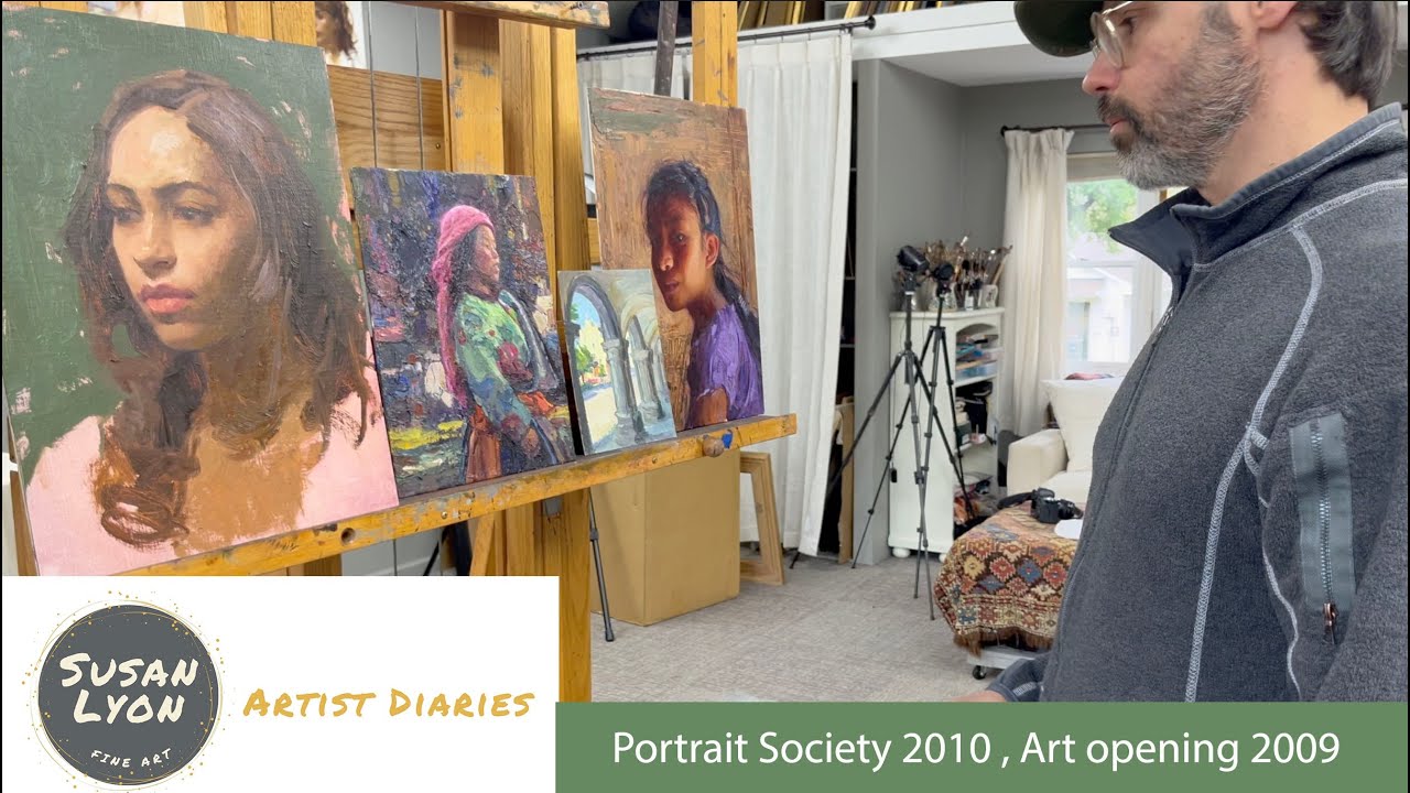 Portrait Society Conference 2010 and a 2 person art show we had in 2009