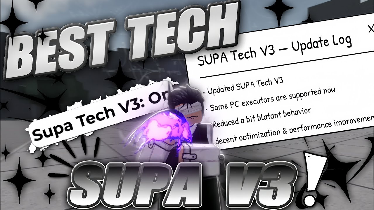 *🎉NEW* Supa Tech V3.0 Script | Tsb | The Strongest Battlegrounds