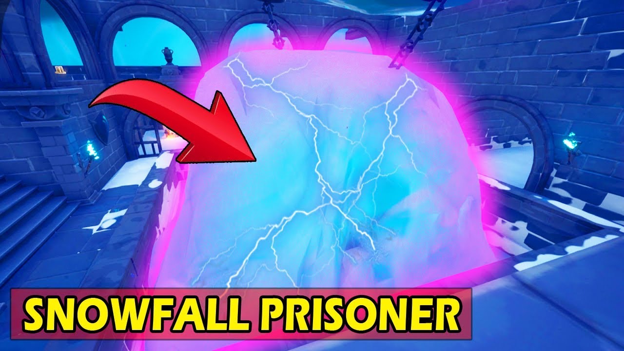 THE SNOWFALL PRISONER IS COMING! FIRE KING vs ICE KING! FORTNITE SEASON 7 STORY